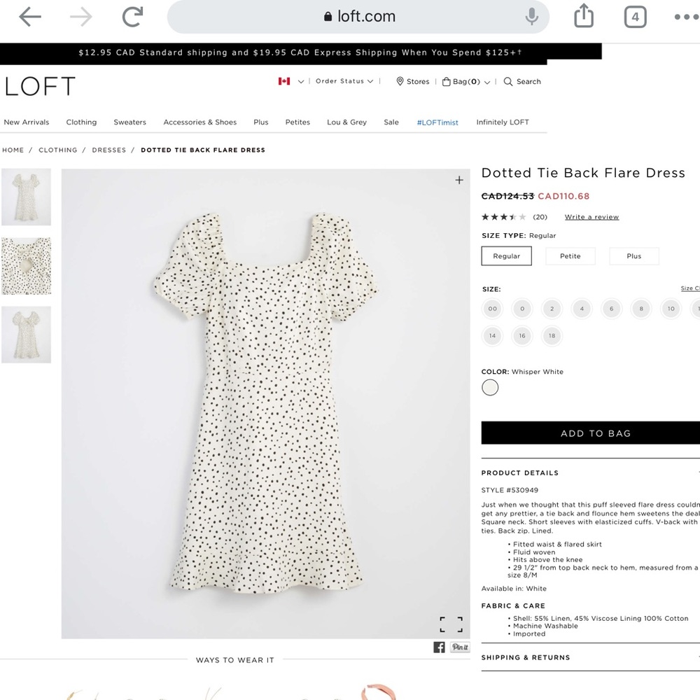 Brand new Dress from Loft